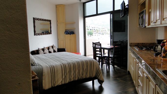 King Size Bed At Cabo Vacation Condo