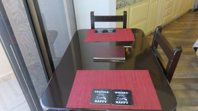 Cabo Marina Condo Dining Table